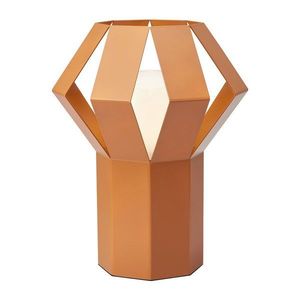 Oranžová kovová stolová lampa s kovovým tienidlom (výška 27 cm) Octa – Markslöjd vyobraziť