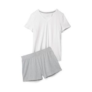 Krátke pyžamo, prúžkované vyobraziť