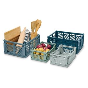 4 skladacie úložné debničky vyobraziť