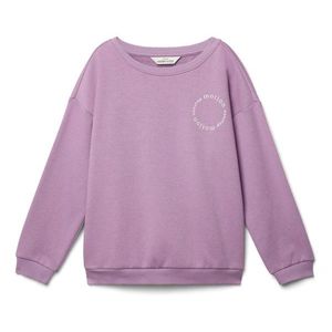 Detská mikina s počesanou vnútornou stranou, levanduľová vyobraziť