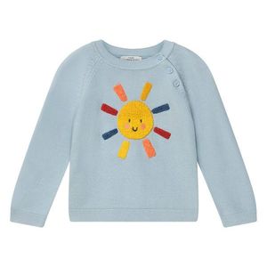 Detský pletený pulóver vyobraziť