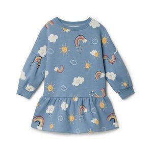 Detské teplákové šaty vyobraziť