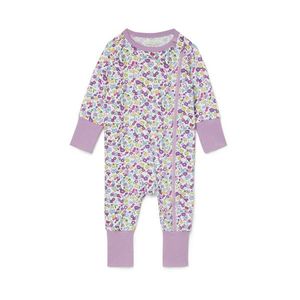 Pyžamo pre bábätká, kvetinové vyobraziť