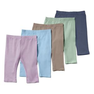 Detské legínsy v 3/4 dĺžke, 5 ks vyobraziť