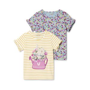 Detské tričká s aplikáciou, 2 ks vyobraziť