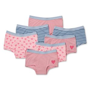 Detské nohavičky, 7 ks, srdiečka vyobraziť