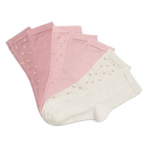 Detské ponožky, 7 párov, ružové vyobraziť