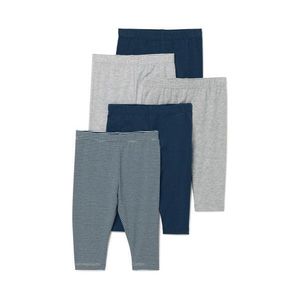 Detské legínsy, 5 ks, modré vyobraziť