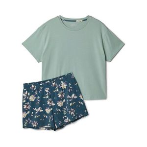 Krátka pyžamová súprava, nefritová vyobraziť
