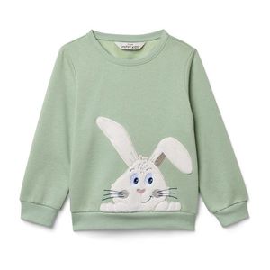 Mikina s počesanou vnútornou stranou, mätová vyobraziť