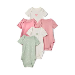 Detské body, ktoré rastú s dieťaťom, 5 ks, srdiečka vyobraziť