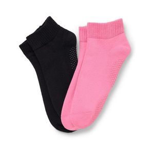 Dámske ponožky na jogu, 2 páry, ružové vyobraziť