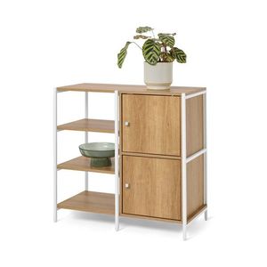 Komoda »GRADE« s otvorenými priehradkami a 2 dvierkami vyobraziť