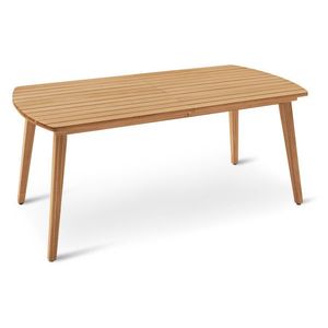 Rozťahovací záhradný stôl so zaoblenými prednými stranami, cca 180 ‒ 240 cm vyobraziť