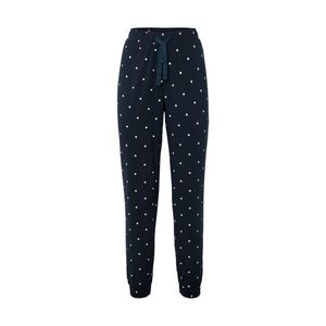 Pyžamové nohavice, tmavomodré s krémovými bodkami vyobraziť