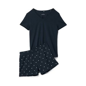 Krátke pyžamo, bodkované vyobraziť