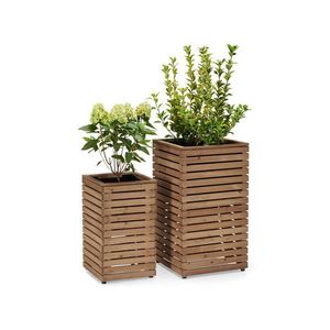 Stĺpovité kvetináče »Tinus«, 2 ks vyobraziť