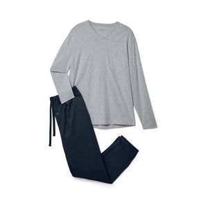 Pyžamová súprava s tkanými nohavicami vyobraziť