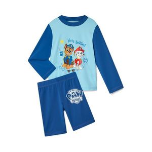 Detský oblek s UV ochranným faktorom 50+, modrý vyobraziť