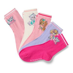 Detské ponožky, 5 párov »Paw Patrol«, ružové vyobraziť