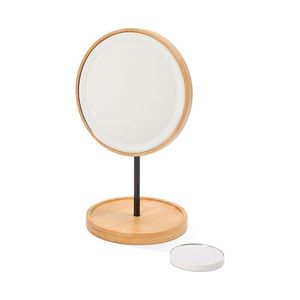 LED kozmetické zrkadlo s dodatočným 5-násobným zväčšením vyobraziť