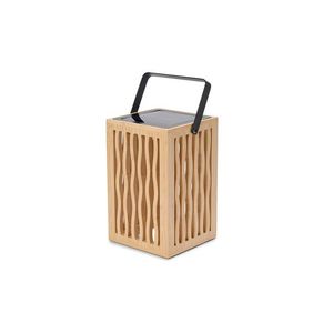 Bambusový solárny lampáš, malý vyobraziť