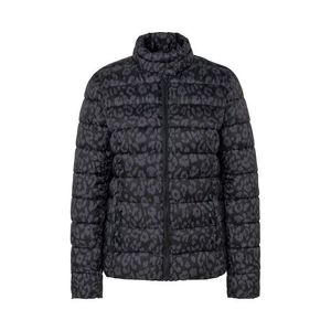 Prešívaná bunda, celoplošná leopardia potlač vyobraziť