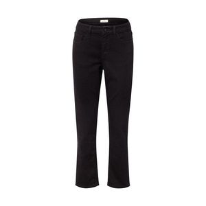 Straight džínsy– strih »Juna«, čierne vyobraziť