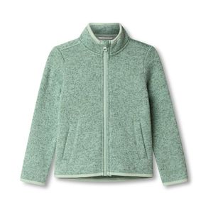 Detská bunda z pleteného flísu vyobraziť