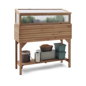 Vyvýšený záhon s nadstavcom na parenisko vyobraziť