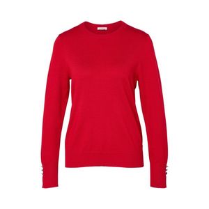 Pulóver z jemného úpletu, červený vyobraziť