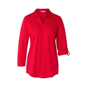 Džersejová piqué blúzka, červená vyobraziť