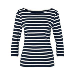Tričko s trojštvrťovými rukávmi, prúžkované vyobraziť