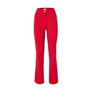 Bengalínové nohavice Bootcut, červené vyobraziť