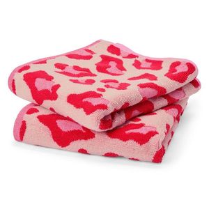 Prémiové uteráky, 2 ks, leopardia potlač vyobraziť