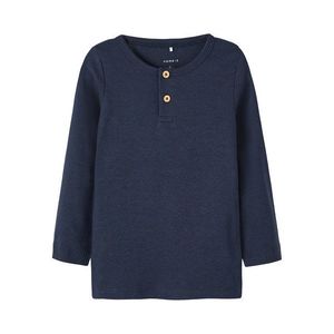 Detské rebrované tričko s dlhým rukávom NAME IT vyobraziť