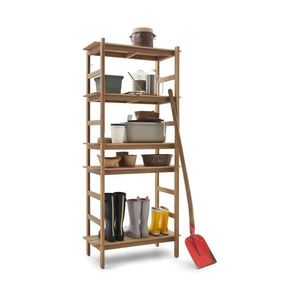 Outdoorový regál s policami s individuálne nastaviteľnou polohou vyobraziť