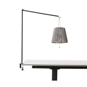 Solárny lampáš na batérie s držiakom na stôl vyobraziť