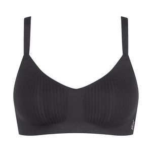Podprsenka sloggi ZERO Feel Pure Soft Bra, čierna vyobraziť
