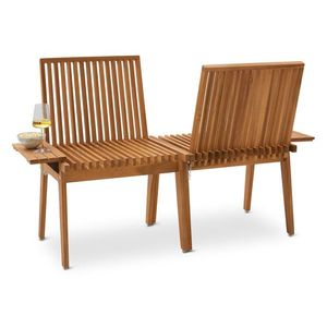 Lavička Plauderbank s flexibilným operadlom vyobraziť