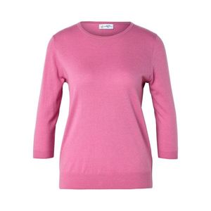 Pulóver z jemnej pleteniny s hodvábom, ružový vyobraziť