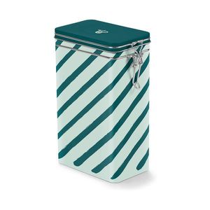 Dóza na kávu, s pásikmi vyobraziť