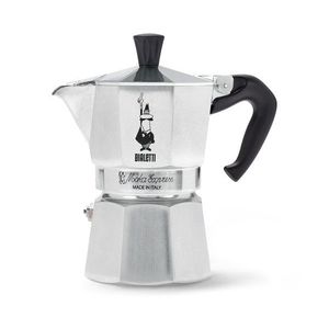 Kávovar na moka kávu Bialetti Moka Express, 130 ml, strieborný vyobraziť