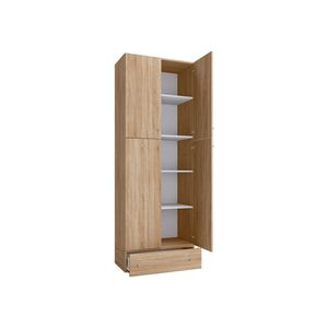 VCM Kancelárska skriňa Lona (krídlové dvere, so zásuvkou, dub sonoma, XXL) vyobraziť