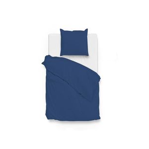 Face-2-Face Posteľná bielizeň Satinado z bavlneného saténu (námornícka modrá, 155 x 220 cm) vyobraziť