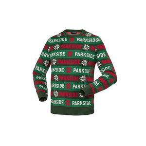 PARKSIDE® Pánsky vianočný pulóver (zelená, S (44/46)) vyobraziť