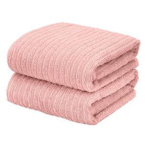 LIVARNO® Froté uterák, 50 x 100 cm, 2 kusy (ružová) vyobraziť