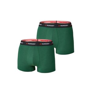 PARKSIDE® Pánske boxerky, 2 kusy (zelená, 4/S) vyobraziť