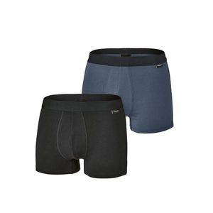 PARKSIDE® Pánske boxerky, 2 kusy (čierna/navy modrá, 4/S) vyobraziť