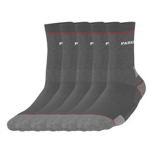 PARKSIDE® Pánske pracovné ponožky, 5 párov (sivá, 39/42) vyobraziť